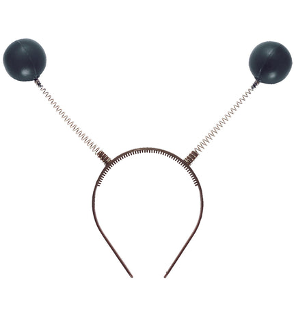 Widmann SRL Hoofdband voelsprieten zwart