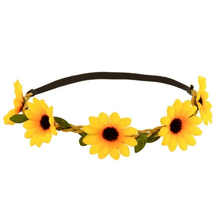 Widmann SRL Hoofdband zonnebloem Vera