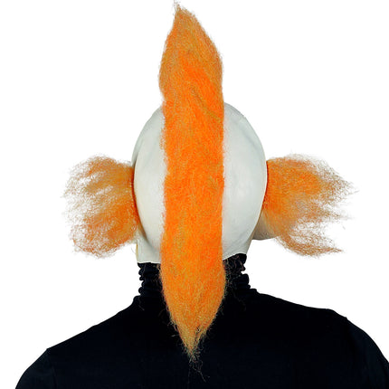 Widmann SRL Horror clown masker oranje