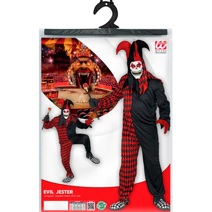 Widmann SRL Horror harlekijnspak griezel