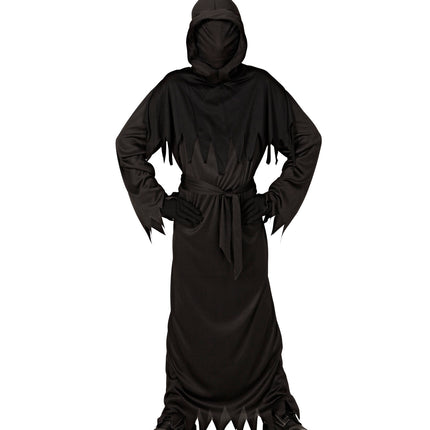 Widmann SRL Horror pak zwarte griezel magere hein