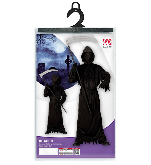 Widmann SRL Horror pak zwarte griezel magere hein