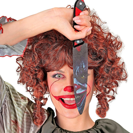 Widmann SRL Horrorclown mes met bloed