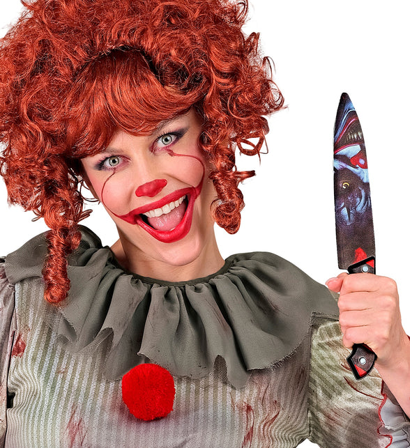 Widmann SRL Horrorclown mes met bloed