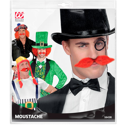 Widmann SRL Ierse grote rode snor