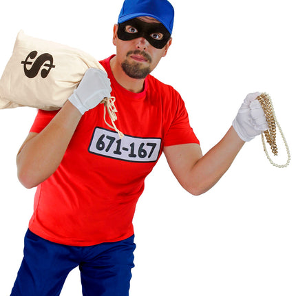 Widmann SRL Inbreker boef verkleedset