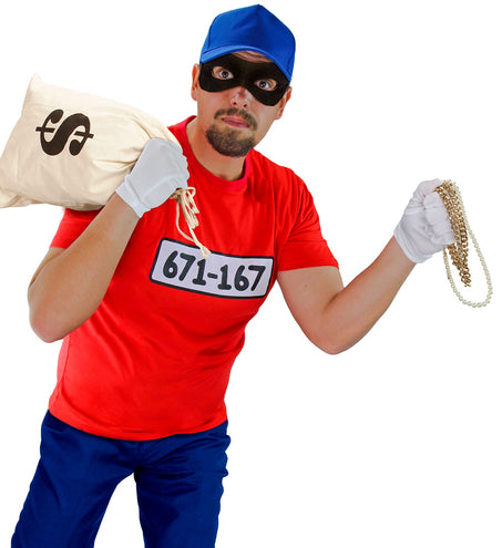 Widmann SRL Inbreker boef verkleedset