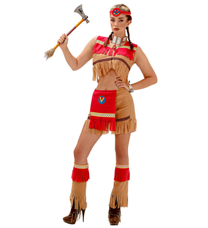 Widmann SRL Indiaan kostuum dames 