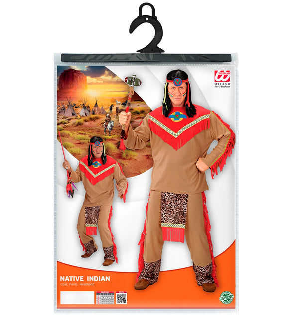 Widmann SRL Indiaan kostuum  "Sitting Bull"