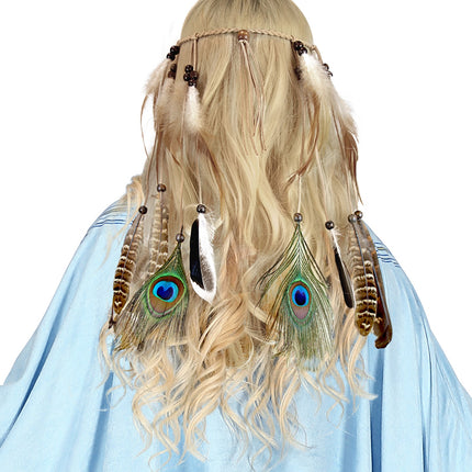 Widmann SRL Indiaanse hoofdband Indy