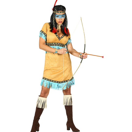 Widmann SRL Indianen jurk dames Fleur