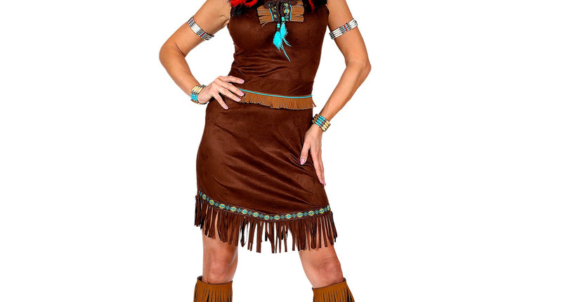Widmann SRL Indianen jurk deluxe voor vrouwen