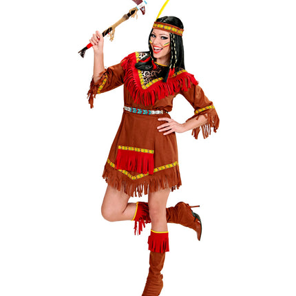 Widmann SRL Indianen jurk Jenna dames