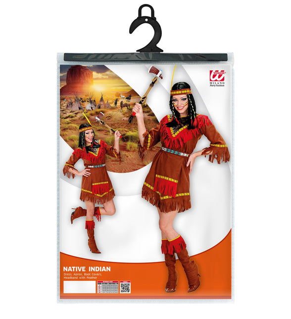 Widmann SRL Indianen jurk Jenna dames