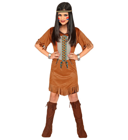 Widmann SRL Indianen jurk meisje