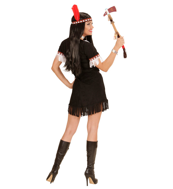 Widmann SRL Indianen jurk zwart Monja