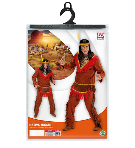 Widmann SRL Indianen kleding Bully heren