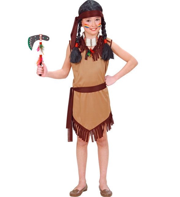 Widmann SRL Indianen kostuum Inka meisje