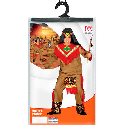 Widmann SRL Indianen kostuum Sitting Bull kind