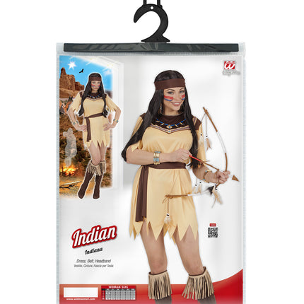 Widmann SRL Indianen outfit Abiona voor dames