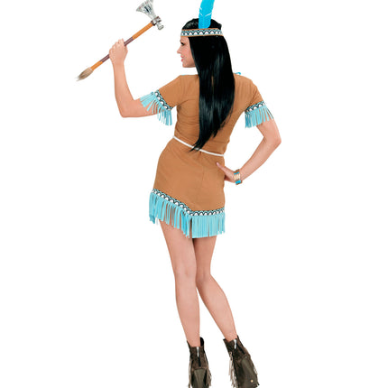 Widmann SRL Indianen pak dames Wilde westen