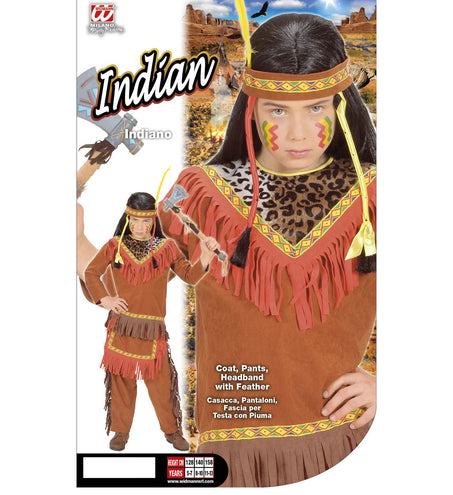 Widmann SRL Indianen pak Thijs kinderen