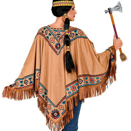 Widmann SRL Indianen poncho inheems