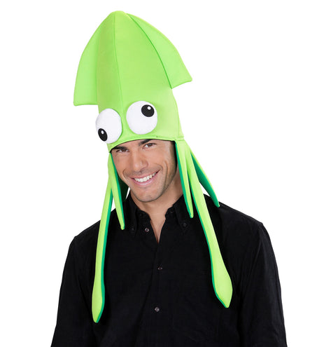 Widmann SRL Inktvis muts groen