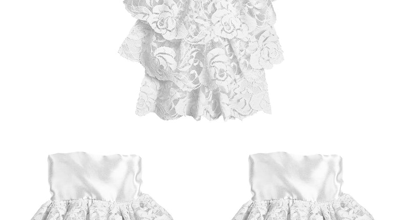 Widmann SRL Jabot met manchetten