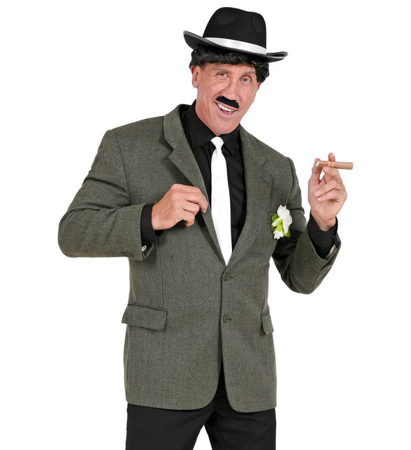 Widmann SRL Jaren 20 Gangster verkleedset zwart