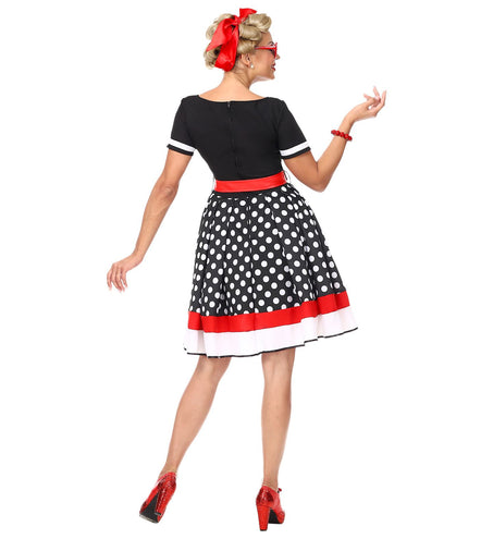 Widmann SRL Jaren 50 jurk Dolly blauw