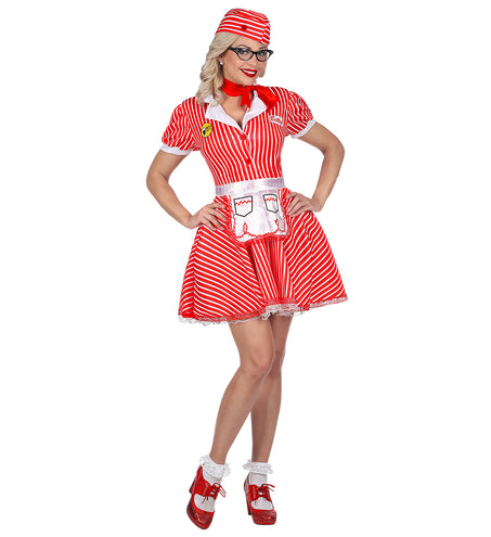 Widmann SRL Jaren 50 serveersters jurk