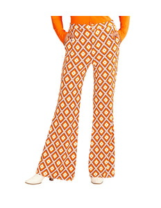 Widmann SRL Jaren 70 disco broek Groovy geruit