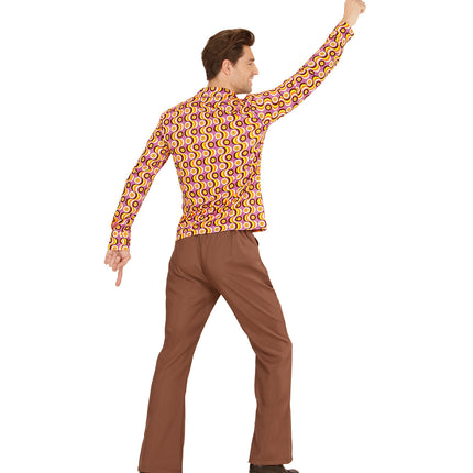 Widmann SRL Jaren 70 disco hemd Groovy