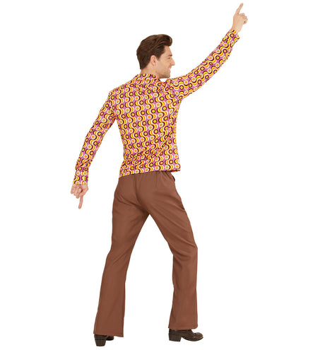 Widmann SRL Jaren 70 disco hemd Groovy