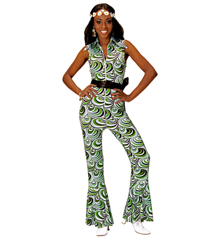 Widmann SRL Jaren 70 jumpsuit groovy waves