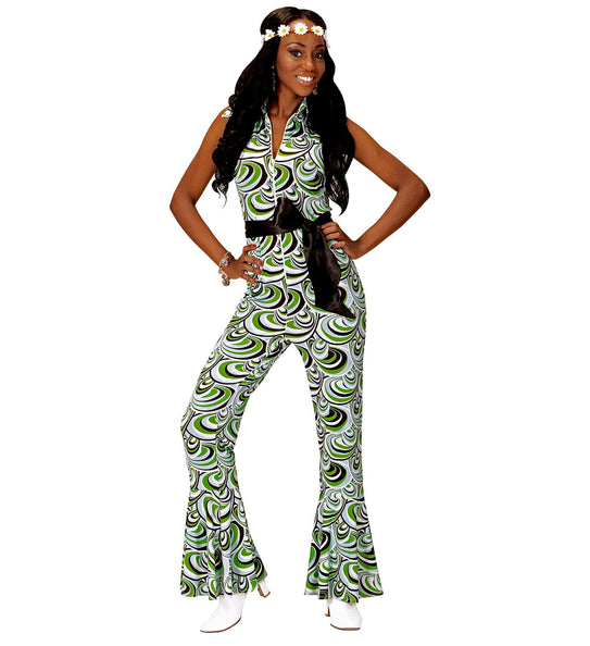Widmann SRL Jaren 70 jumpsuit groovy waves