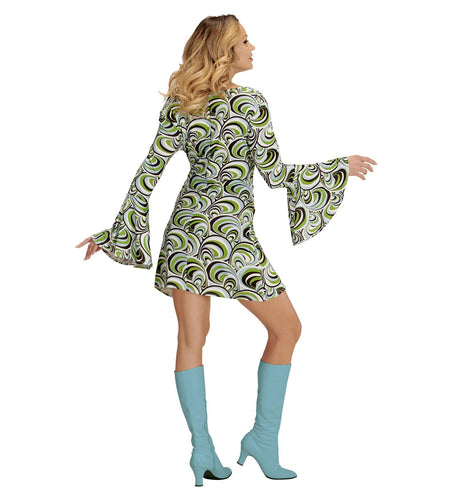 Widmann SRL Jaren 70 jurkje groovy waves