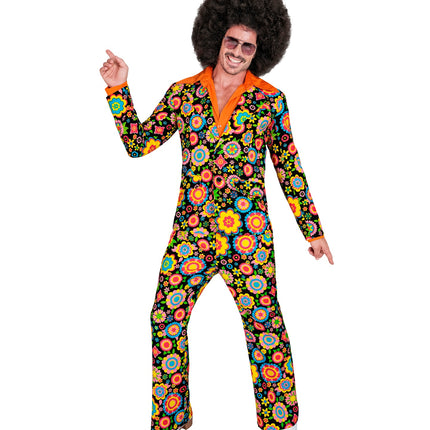 Widmann SRL Jaren 70 kostuum bloemenfeest