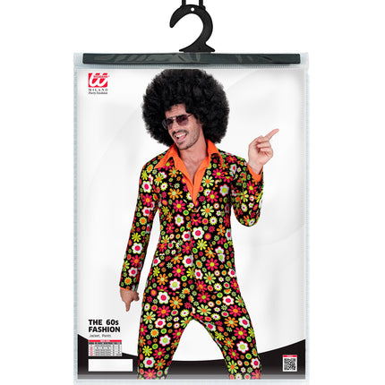 Widmann SRL Jaren 70 kostuum flowers