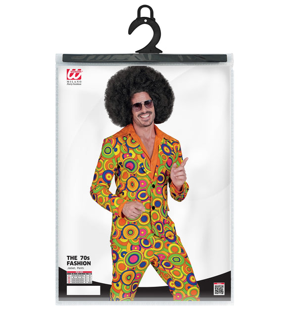 Widmann SRL Jaren 70 kostuum groovy cirkels