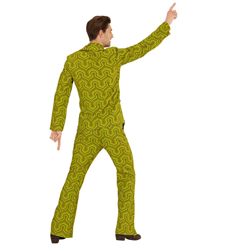 Widmann SRL Jaren 70 kostuum groovy groen