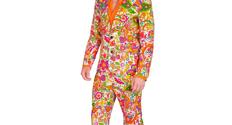 Widmann SRL Jaren 70 kostuum peace party