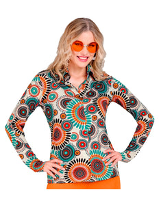 Widmann SRL Jaren 70 shirt vintage dames