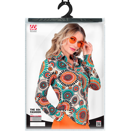 Widmann SRL Jaren 70 shirt vintage dames