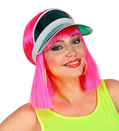 Widmann SRL Jaren 80's zonneklep groen