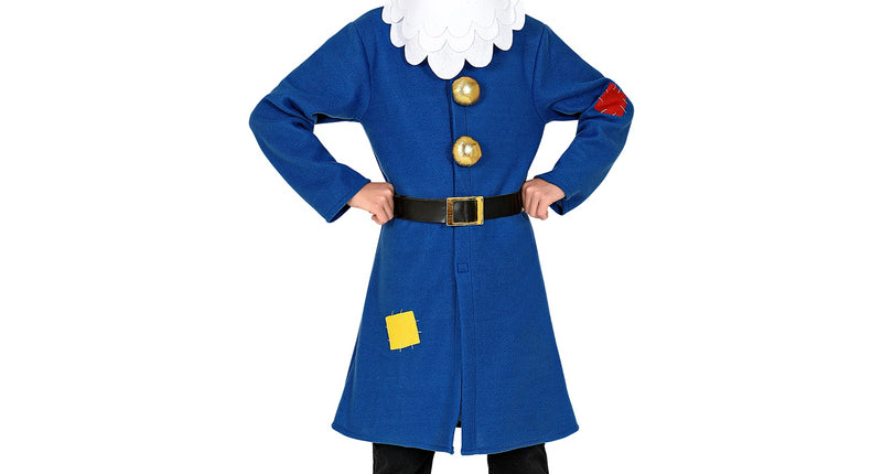 Widmann SRL Kabouter pak blauw kinderen