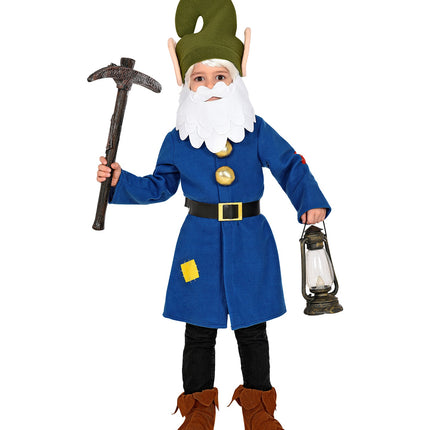 Widmann SRL Kabouter pak blauw kinderen