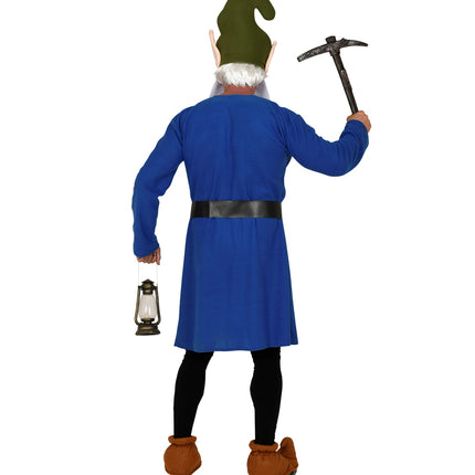 Widmann SRL Kabouter pak blauw volwassenen