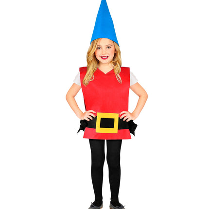 Widmann SRL Kabouter vest met riem en muts